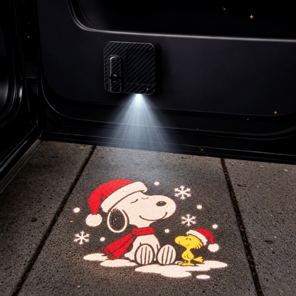 Snoopy Car Door Lights